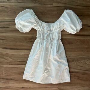 Princess Polly White Puff Sleeve Dress